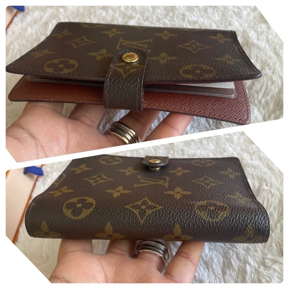 Louis Vuitton agenda pm size🤎🤎🤎🤎💜💜💜